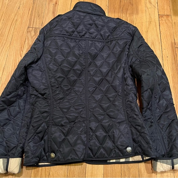 BURBERRY BRITT JACKET SMALL CHECKER LOGO - Picture 8 of 12